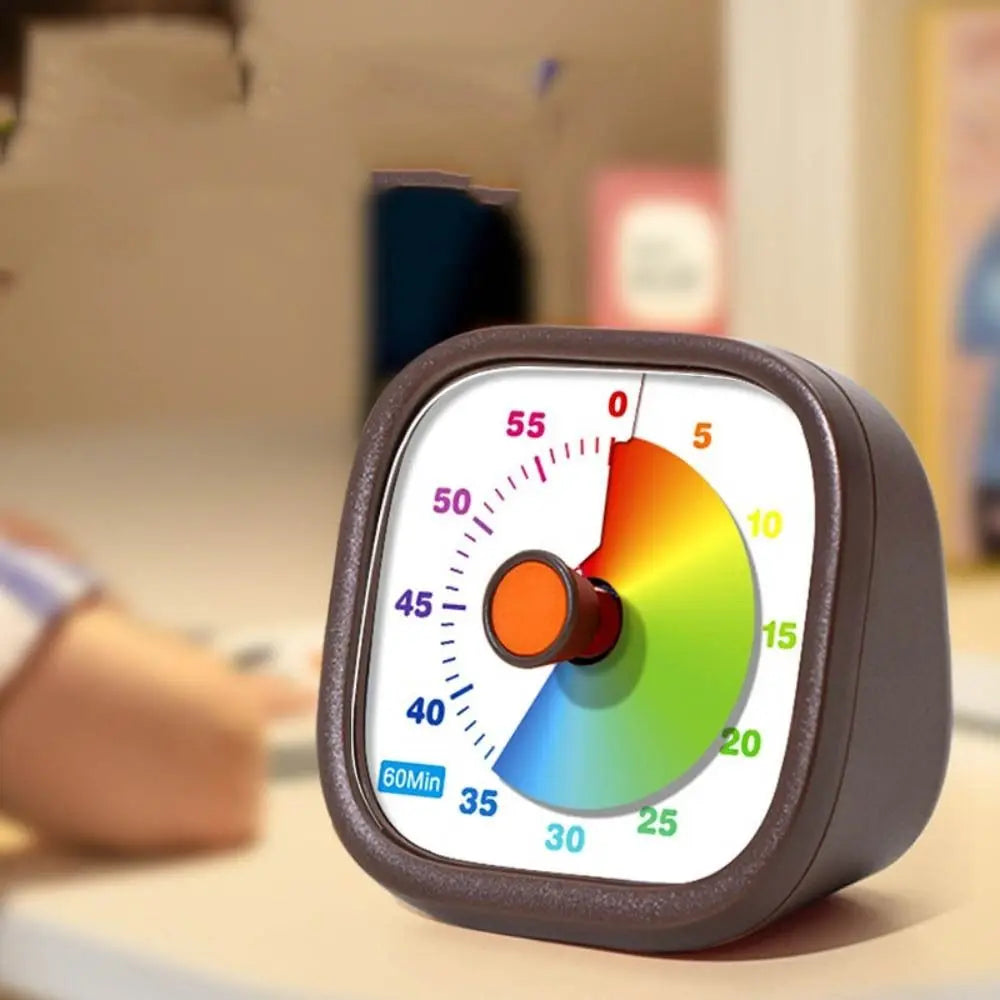 Visualization Movement Visual Timer Time Management Silent Countdown Clock with Stand Sweep Second Kitchen Cooking Timer Home