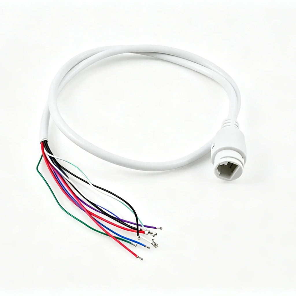 Waterproof IP PoE Ethernet Splitter Adapter RJ45 Fits Connectors for Security Camera Installation Ethernet Cable Management
