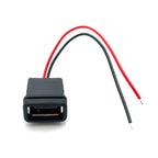 USB Connector Type-C Waterproof with PH 2.0 2Pin 4Pin 6Pin Locking Plate Female Waterproof High Current Fast Charging Jack Port