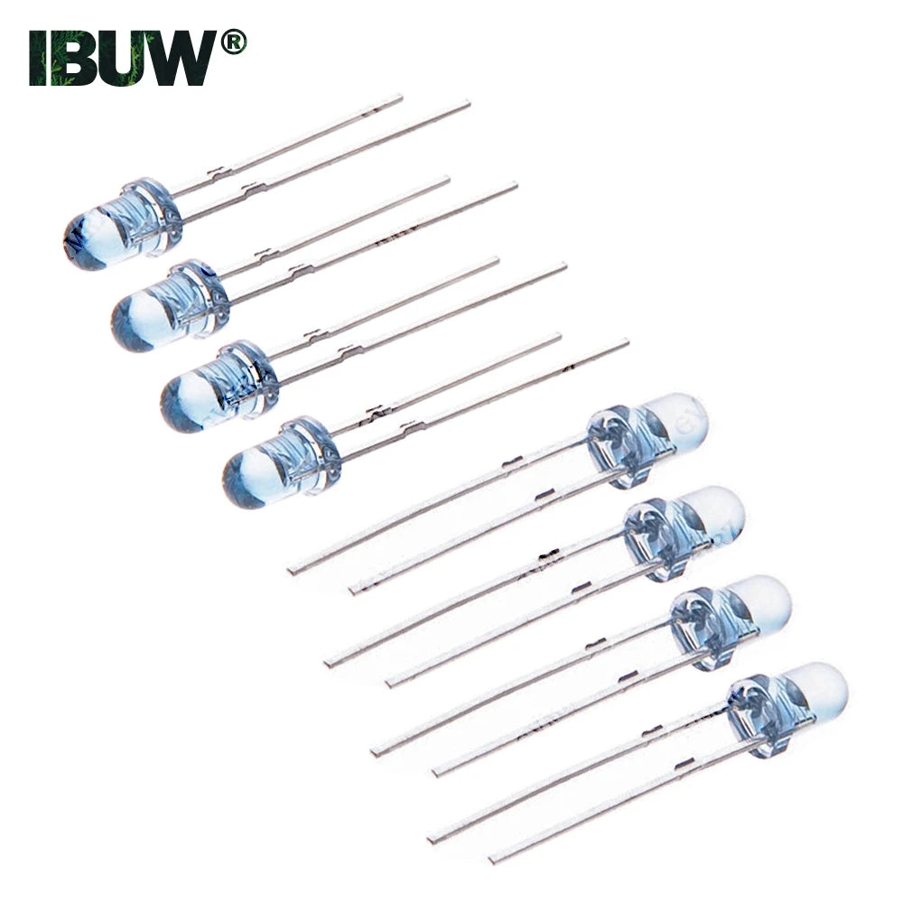 Infrared IR LED Diode 3mm 5mm Through Hole Emitting Diode for DIY Electronics