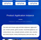 20PCS 12x12mm X4.3/5.5/6/7/8/9/10mm Micro Push Tact Switch 4pin Touch Button Mini Tactile Pushbutton Toggle Pcb Momentary Switch