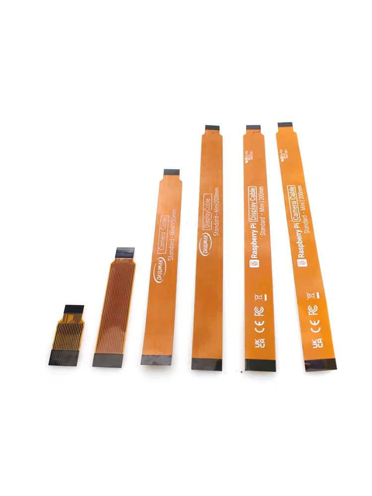 Raspberry Pi 5 DSI/CSI Camera Cable - FPC Flexible Ribbon Cable for Camera Module & Display Connections 38/80/150/200/300/500mm