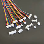 5Sets Mini JST PH2.0 PH 2.0mm Cable Wire Connector 2/3/4/5/6/7/8/9/10/12 Pin Male Female Plug Socket 10/20cm Wire Length 26AWG