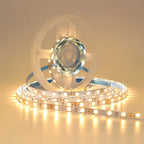 5V 2835 LED Strip Light Ultra Thin 3mm 5mm PCB 1 LED Cut 2835 120LEDs/m 8mm Flexible Tape IP21 Not Waterproof Warm Natural White