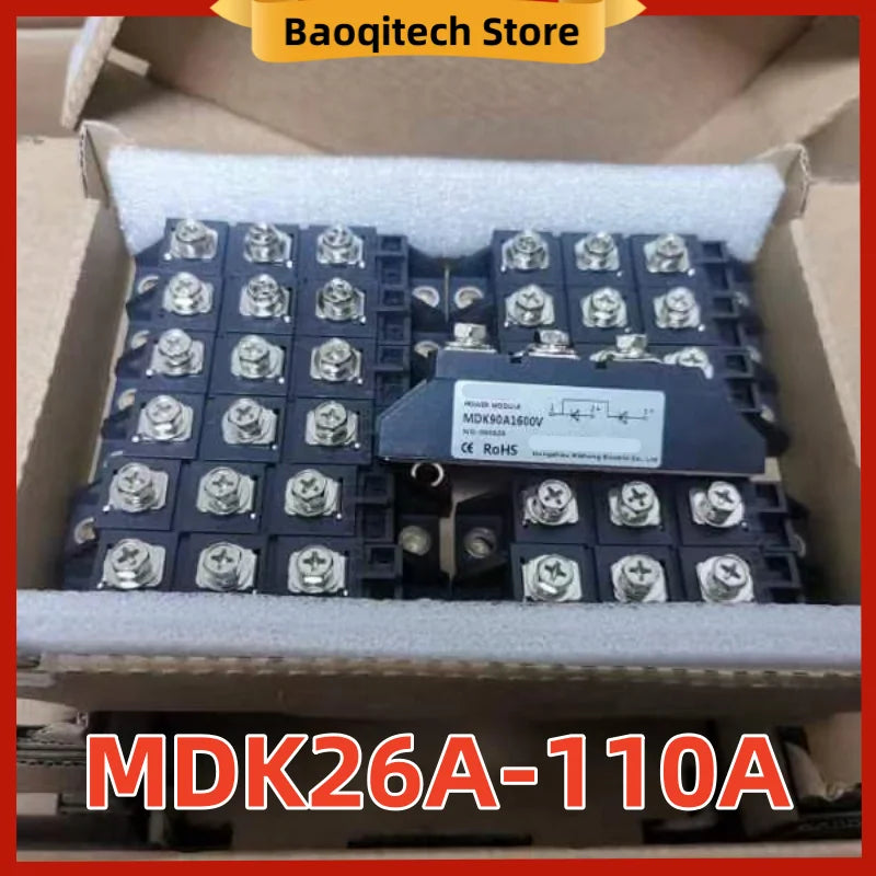 MDK 26A 40A 55A 70A 90A 110A  Anti-reverse Diode 1600V  Photovoltaic Diode Bridge Module Current Protection
