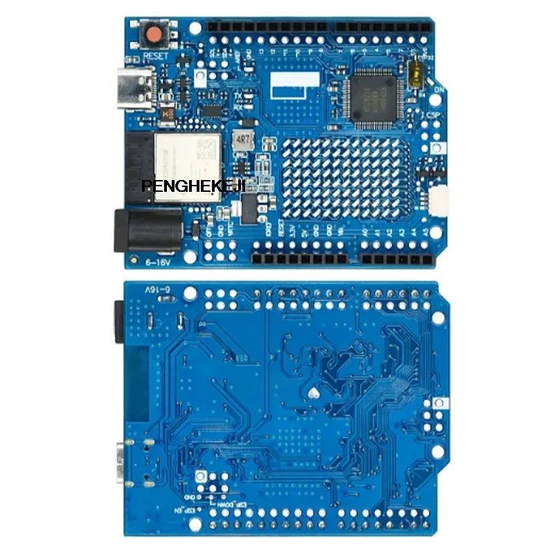 The improved version of UNO R4 development board is compatible with WIFI/MINIMA motherboard microcontroller programming learning