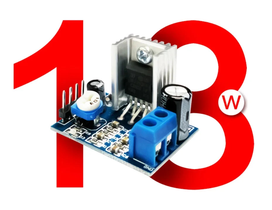 TDA2030A power amplifier module Audio amplifier TDA2030 electronic speaker can be connected to a small speaker