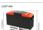 LCTC SSR Solid State Relay 10A 25A 40A DIN Rail Mounted Single Phase Relay With Heat Sink DC To AC DC To DC AC To AC 3-32VDC