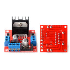 L298N DC Motor Driver Module Dual H Bridge Stepper Motor Controller for Arduino Smart Car Robot High Power L298 Board Adjustable
