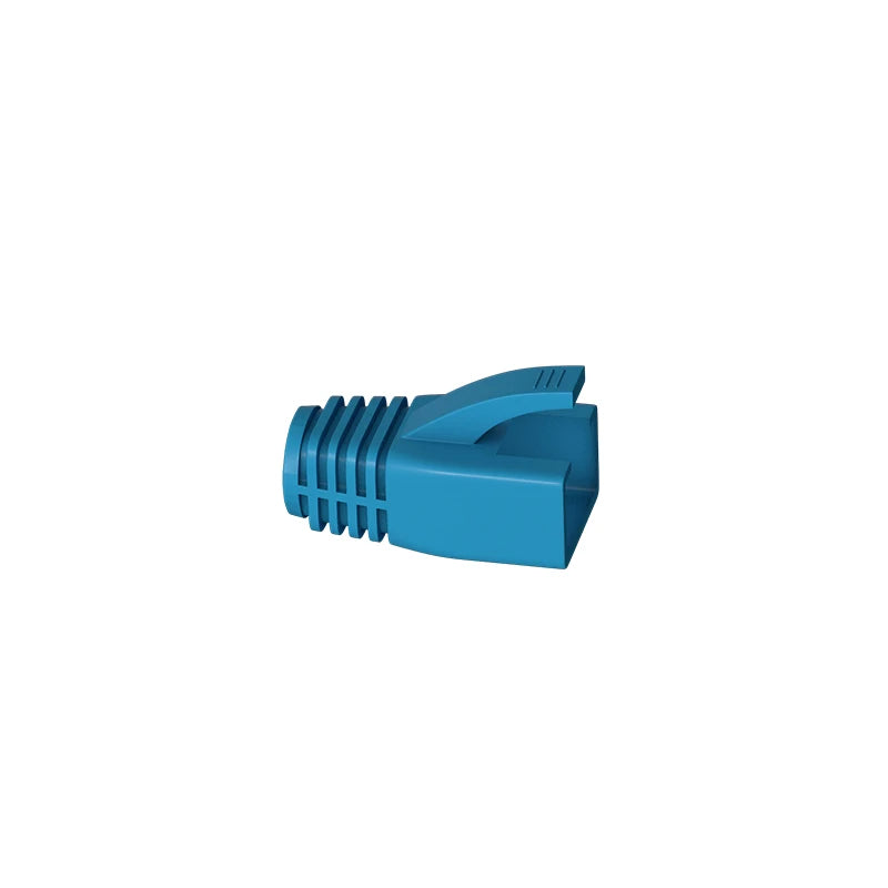 RJ45 Connector CAT6 Pass Through Connectors Crystal End Gold-Plated 8P8C UTP Protective Case Ethernet Network Modular Plug