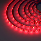 5V USB LED Strip Light 2835 Dimmable Touch Switch 60Led Backlight TV Flexible Tape Under Cabinet Light Night Lamp Warm White Red