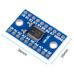 12PCS TXS0108E High Speed Full Logic Level Converter,8-Bit 8 Channel Logic Level Converter Shifter 3.3V 5V Bi-Directional Conver