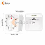 60 Minutes Kitchen Timer Count Square Cooking Up Alarm Sleep Temporizador Clock Mechanical Stopwatch Alarm Down Office Meeting