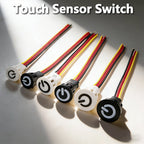 10mm 16mm Smart Home Touch Sensor Button Dimmable Controller Switch for DC5V 12V 24V Smart Home Led Tape LED Dimmer Controller