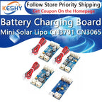 Mini Solar Lipo Lithium Battery Charging Charger Board CN3791 CN3065 Solar Panel Regulator Controller Module with Cable