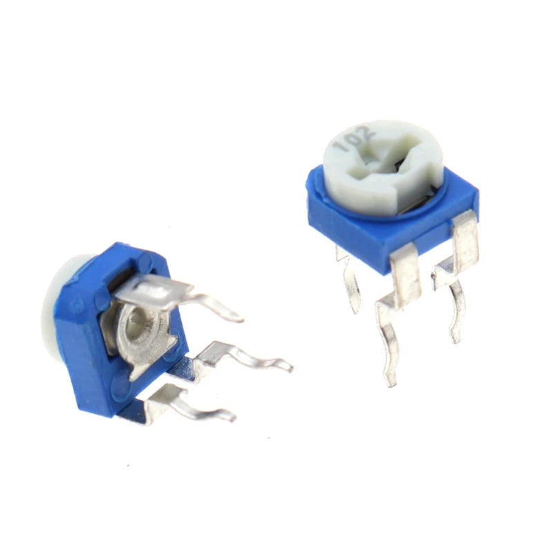 20pcs RM065 RM-065 Series 100 200 500 1K 2K 5K 10K 20K 50K 100K 200K 500K 1M Ohm Trimpot Trimmer Potentiometer Variable Resistor