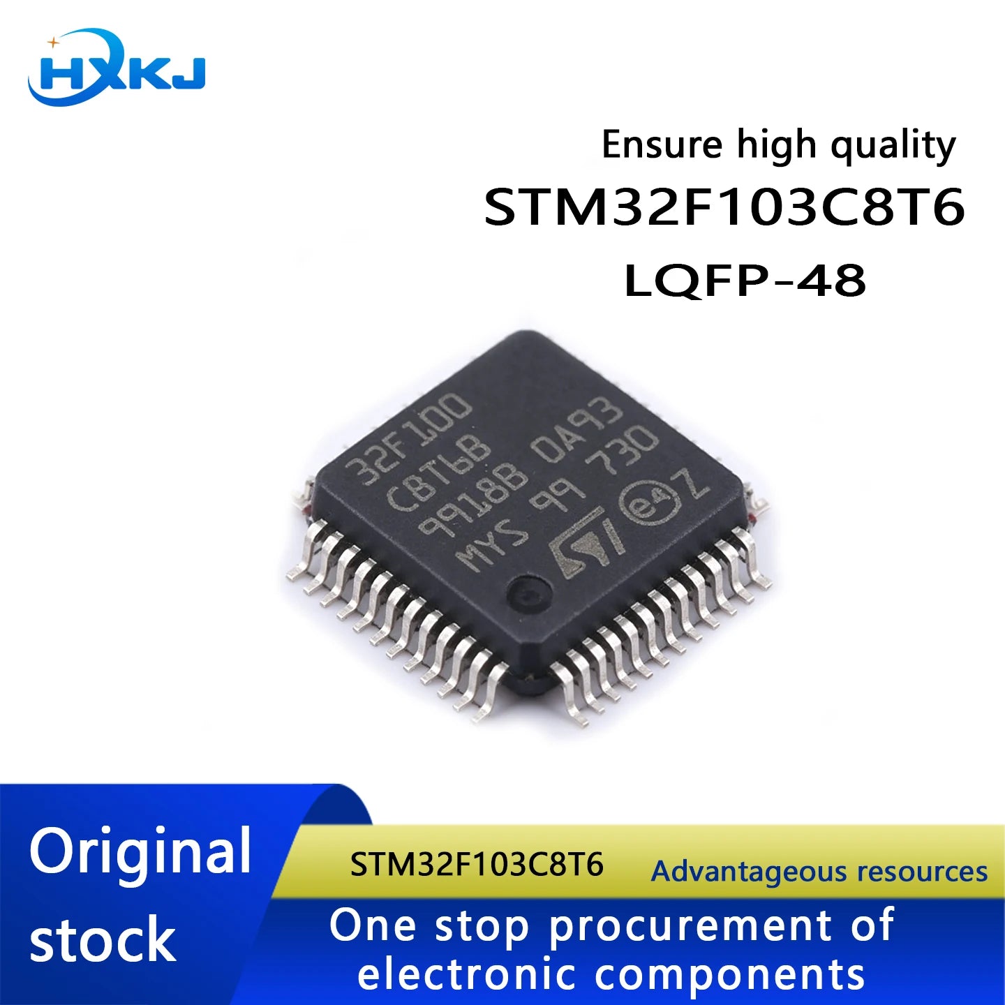 50PCS/LOT STM32F103C8T6 LQFP48 Microcontrollers - MCU Original Stock Quick Delivery
