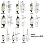 10Pcs Momentary Limit Switch Roller Lever CNC Mill Laser Plasma,high-quality material casing,durable,380V within,5A ,IP65