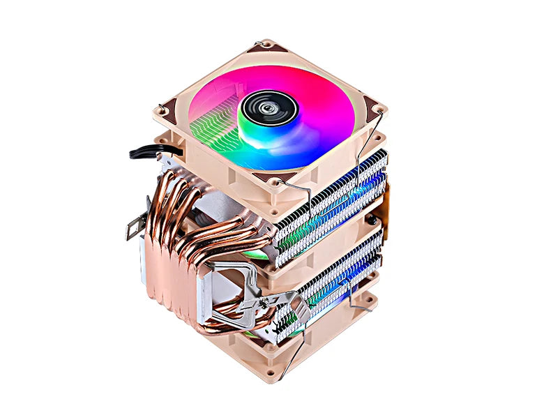 XUANFENG Air-cooled CPU Cooler 90mm Fan Twin Towers 4/6 Heat Pipe 4pin/PWM Compatible LGA2011 115x 1200 1700 X79 X99 AMD AM3 AM4