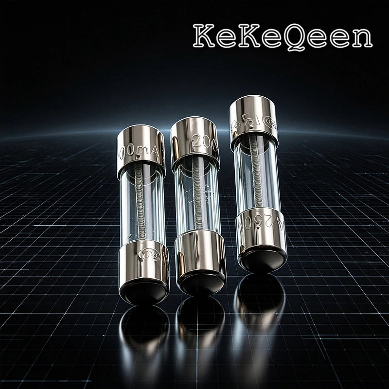 20Pcs/Lot 5*20MM T630mA Slow Blow Glass Fuse 250V T0.63A 5X20mm