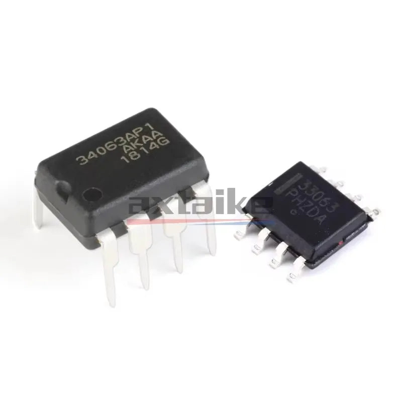 10PCS MC34063 MC33063 SOP8 DIP8 MC34063ADR2G 34063 33063 34063AP1 MC34063AP1G SMD Step-Up Down Inverting Switching Regulators IC