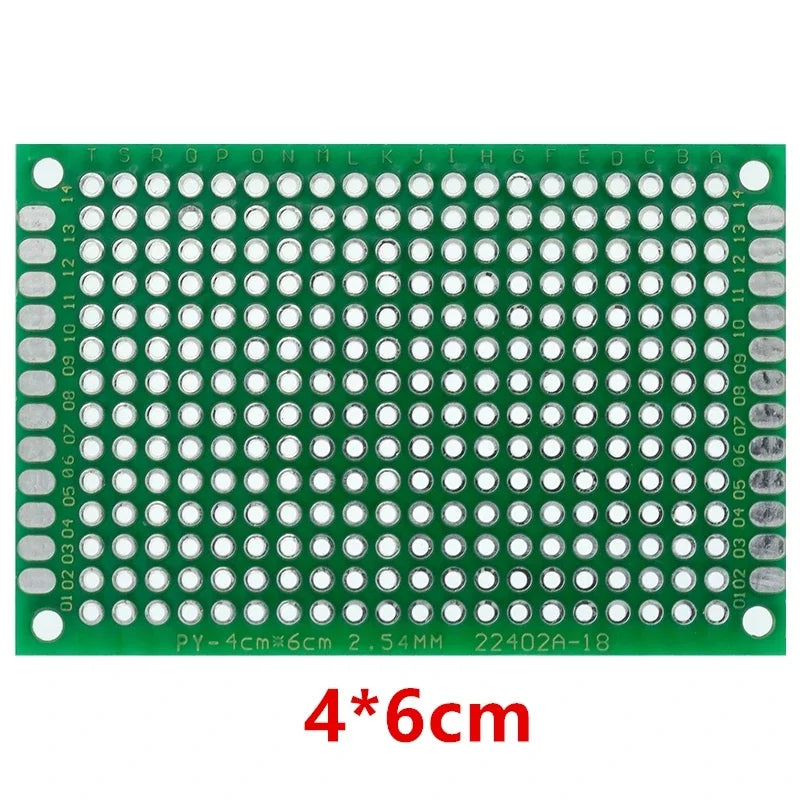 7x9 6x8 5x7 4x6 3x7 2x8cm Double Side Prototype Diy Universal Printed Circuit PCB Board Protoboard 4*6 6*8 5*7 3*7