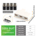 Wire Connector Set Splitter Box With Connector for Audio Auto Moto Lighting System 22-18AWG Led Strip Wire Cable Junction Box