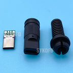 5/10Sets Fast Charging Type-C USB C 5A Connectors Jack 16pin Male Plug Electric Terminals welding DIY Data Cable Accessories