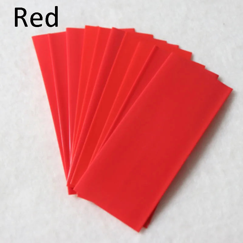 No.5(AA) Battery PVC Heat Shrink Tube Repair protective film Insulated Wrap Protect Case Pack Sleeve
