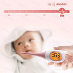 Professional Animal Digital Thermometer with Soft Probe Blue Digital Pet Dog Cat Veterinary Thermometer Waterproof Equipment