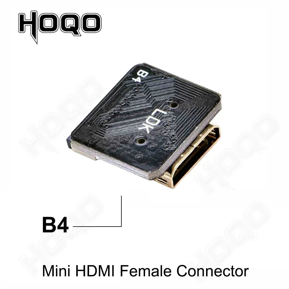 Ribbon FPV HDMI-Compatible Connector Anti-interference Flexible Flat Cable Raspberry Pi 4 Micro Mini HDMI-compatible