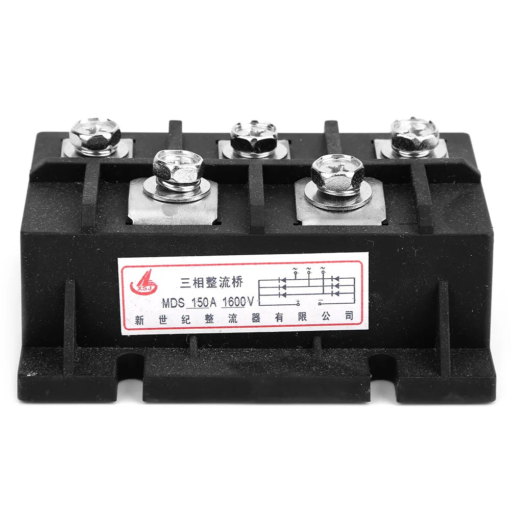 1600V Bridge Rectifier 150A High Power 3 Phase Diode Bridge Rectifier Module 5 Terminals