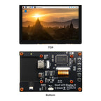 5inch/7inch Raspberry Pi HDMI display capacitive touch display with Raspberry Pi 5/4B high-definition IPS