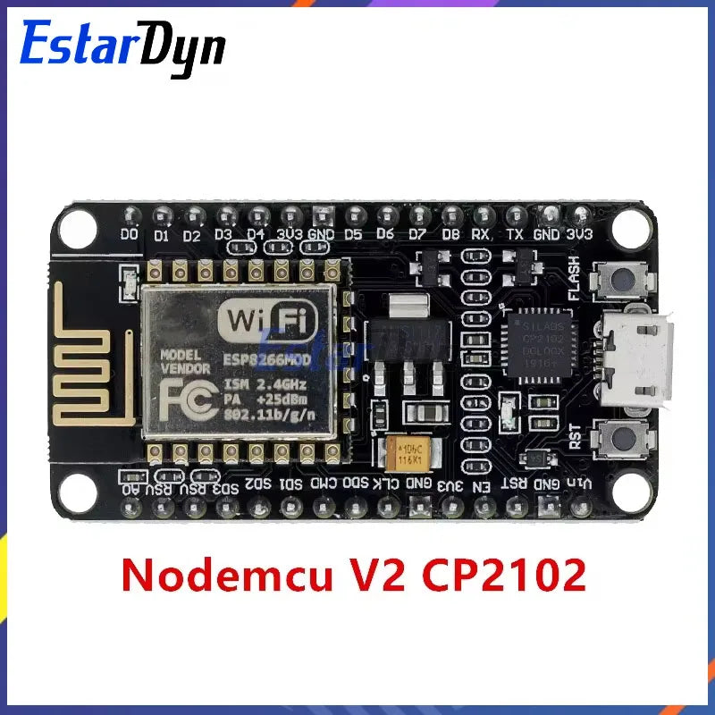 Wireless Module CH340/CP2102 NodeMcu V3 V2 Lua WIFI Internet of Things Develop Board based ESP8266 ESP-12E with PCB Antenna