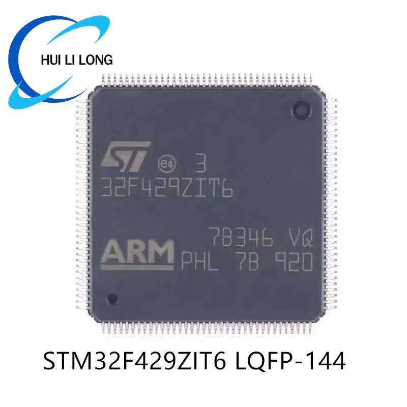 STM32F429ZIT6 STM32F429 STM32 F429ZIT6 32F429ZIT6 LQFP-144 ARM Cortex-M4 32-bit Microcontroller-MCU Chip IC Integrated Circuit