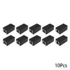 RJ45 Coupler Extender Connector Cat 5 Cat6 Cat6a Ethernet Coupler Female To Female PC Hardware Adapters Ethernet Cable Extender