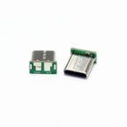 2/5/10PCS USB 3.1 Type C Vertical Patch Board 16pin 4 / 2 Welding Wire Data Band PCB USB Board Male Head 16P Usb C Connector