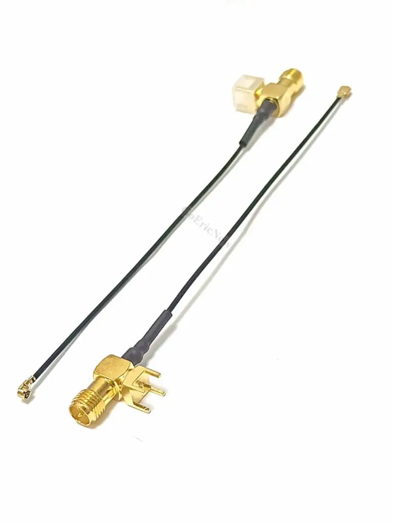 10 pcs Extension 50ohm Short RP-SMA/SMA Female Right Angle PCB Mount to Ufl U.FL Connector Pigtail Cable 5cm 10cm 15cm 20cm