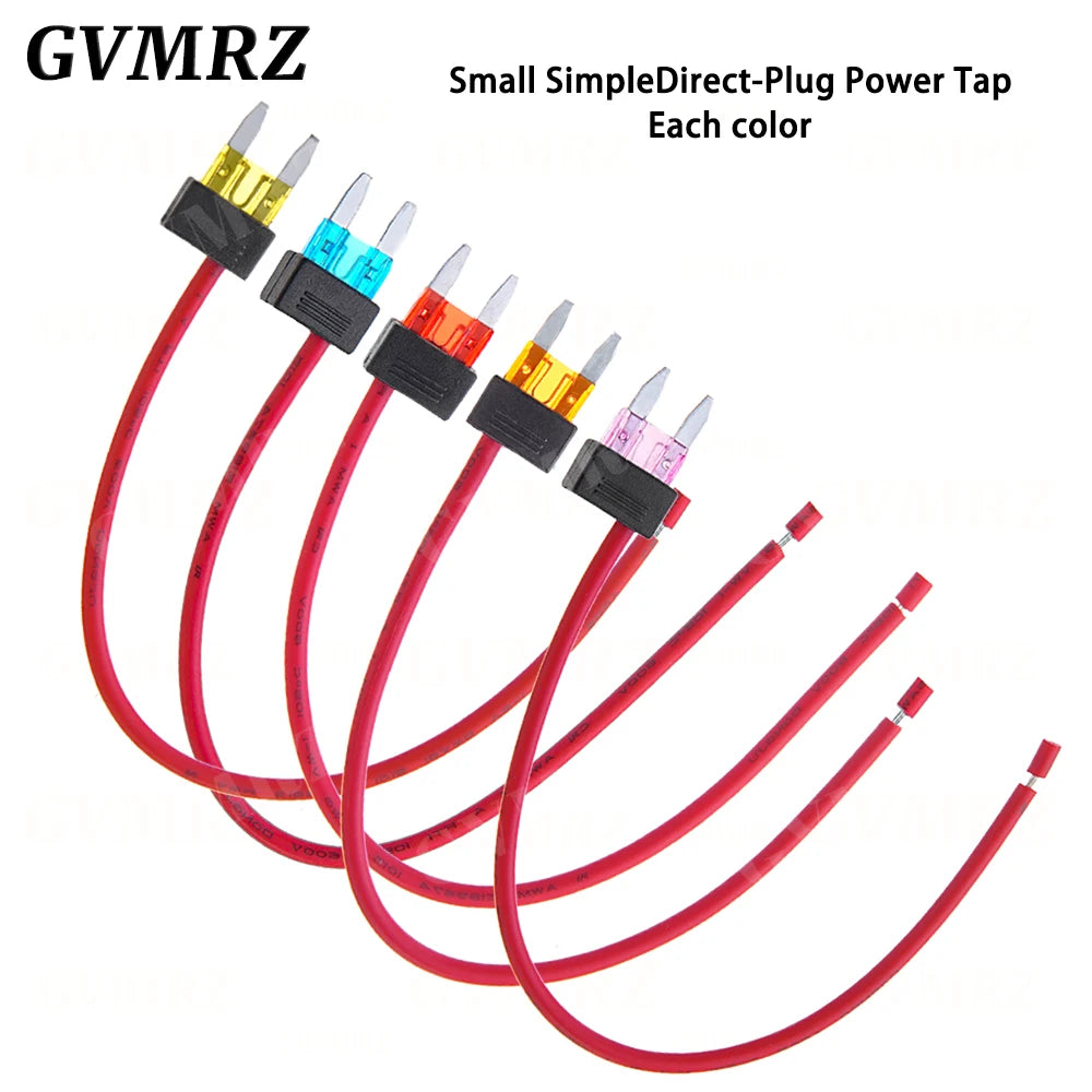 12V 3A 5A 10A 15A 20A Car Fuse Holder Add-a-circuit TAP Adapter Mini ATM APM Blade MINI Simple Safety Device