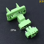 1/3/5 Set WF2EDG Pitch 3.81mm 2P/3P/4P/5P/6P/8P/9P/10P/12P/16P/24P Pluggable Terminal Block Connector 15EDGWC 3.81mm Pitch