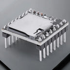 DFPlayer Mini MP3 Player Module TF Card U Disk Mini MP3 DF Player Audio Voice Module IO/Serial Port/AD MP3-TF-16P for Arduino