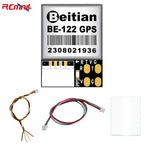 Beitian GPS Module BE-120 BE-122 M10 GNSS GPS Antenna Receiver with Flash for Flight Controller FPV UAV PX4 PIX32 RC Drone