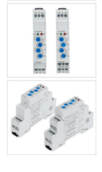 TY09-M1 M2 Cyclic Delay Timer Relay Switch SPDT 220V 16A AC/DC12V-240V 50/60Hz 0.1s-100 Days 2SPDT Din Rail