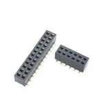 10pcs 2.0mm SMD PH4.3mm/PH2.0mm Standard/ Short Profile Double Row 2X3/5/7/9/10/12/18/24P PCB SMT Socket Gold Female Header