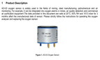 AO-02 AO-03 AO-06 AO-07 AO-08 AO-09 Oxygen Gas Sensor