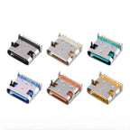 10Pcs USB Connector Type C Female Charging Port Jack 2/4/6/16 Pin Type-C Socket PCB Soldering SMD SMT DIY Repair Type C Adapter