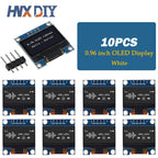 1-10pcs 0.96 inch IIC Serial White/Blue/Yellow Blue OLED Display Module 128X64 I2C SSD1306 12864 LCD Screen Board for Arduino