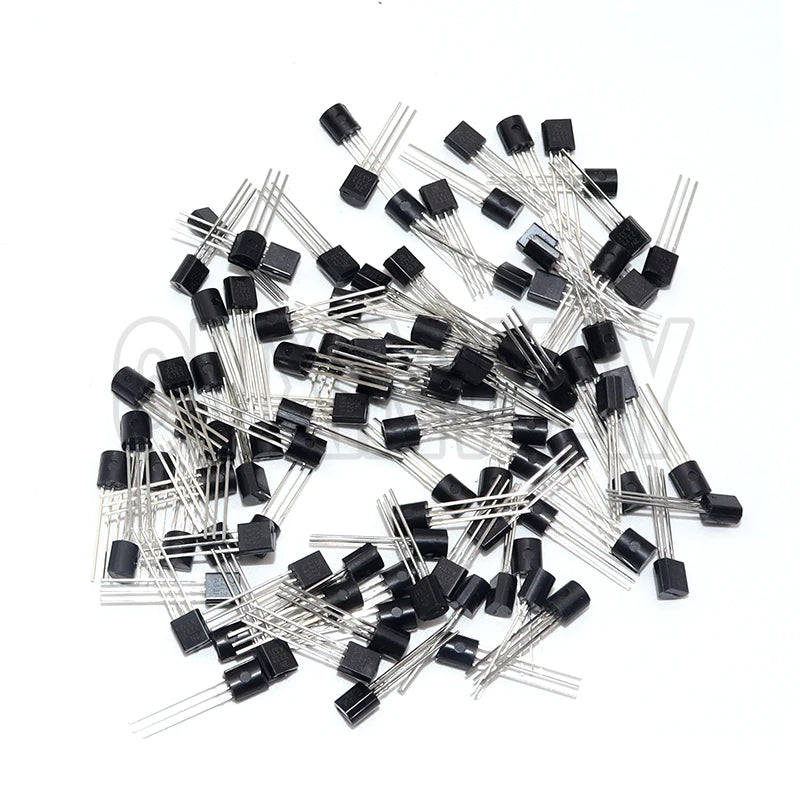 50/100PCS Transistor Kit 2N2222 TO92 NPN 30V 800mA Transistors Electronic Kit