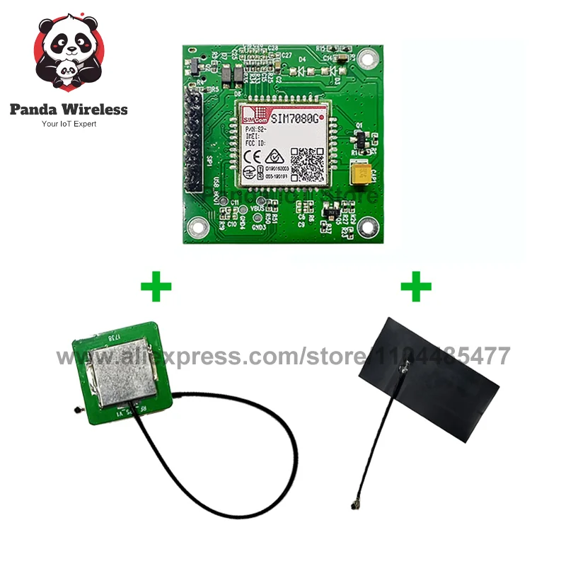 SIMcom SIM7080G Core Board Development LPWA+NBIOT+CATM TTL Serial Port with GPS for M2M applications compatible with SIM868