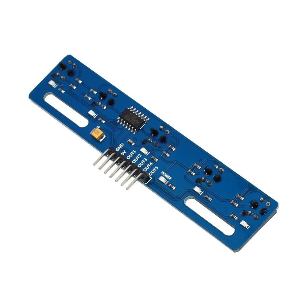 5 Channel Infrared Reflective Sensor TCRT5000 IR Photoelectric Switch Barrier Line Track Module Obstacle Avoidance Sensor